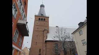 Nürnberg (N) evang. Friedenskirche : Glocken 8-6 und 4-2 (Tonaufnahme)