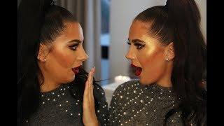 NO MIRROR MAKEUP CHALLENGE - The Badura Twins