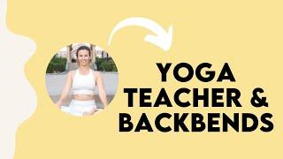 Yoga teacher and backbends | Tiktok video