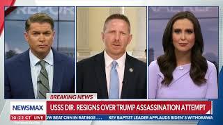 Congressman Brecheen Joins Newsmax to Discuss Secret Service Director Resignation 7/23/2024