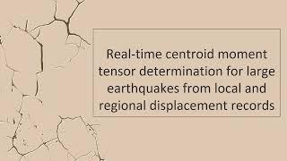 THE CENTROID OF MOMENT TENSOR PROJECT_PAJARILLO AND SANTILLANA