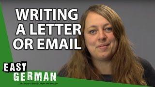 Phrases for writing a Letter or Email - German Basic Phrases (9)