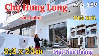  ĐẸP MÊ LY  gần Chợ Hưng Long - Bình Chánh - Mẫu nhà hiện đại mới nhất| Thuý Kiều bán nhà giá rẻ