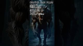 CRYPTID CASE FILES | PA DOGMAN #cryptids #dogman #werewolf #sighting #encounter #cryptid #witness