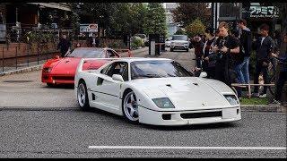 【フェラーリMT】F40がお尻を流してあわや事故!? Ferrari MT in Tokyo.