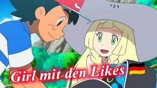 Pokémon Ash X Lillie [AMV] Julia Beautx - Girl mit den Likes #aureliashipping 