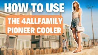 How To Use The 4ALLFAMILY Pioneer Travel Refrigerator?