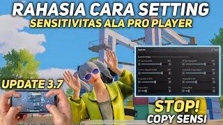 CARA SETTING SENSITIVITAS PUBG MOBILE TERBAIK GYROSCOPE DAN NO GYROSCOPE