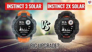 Garmin Instinct 3 Solar VS Garmin Instinct 2X Solar - Worth the Upgrade?