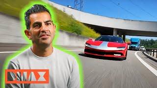 Besuch beim Ferrari-König  | Hamid's Challenge - Supercars & Seitenstraßen | DMAX Deutschland