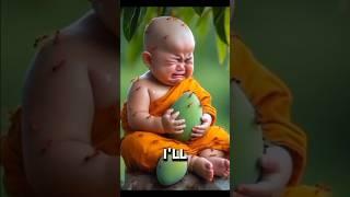 little monk so cute video #foryou #trendingshorts #viralshort #littelmonk #cute #monking #cutebaby