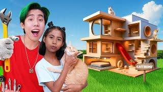 ผมพาน้องฟ้าใส สร้างบ้านแมวจากขยะ..เป็นไปได้? (SPD)