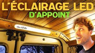 33.  ÉCLAIRAGE LED FACILE et STYLÉ pour VAN AMÉNAGÉ- (fourgon aménagement caddy diy vanlife)