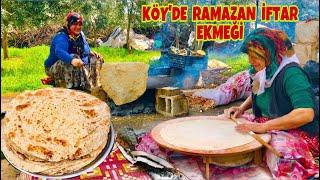 MİS GİBİ RAMAZAN EKMEĞİ EN LEZZETLİ YUFKA KÖY EKMEĞİ  BELGESEL Tadında Köy hayatı günlük vlog