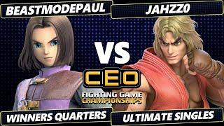 CEO 2024 - BeastModePaul (Hero) Vs. Jahzz0 (Ken) Smash Ultimate - SSBU