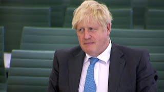 Boris Johnson rolls eyes as Brexiter Bill Cash lists precedents of international law-breaking