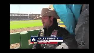 Caleb Bennett on 971 The Ritz at the Pendleton Round-up 2021