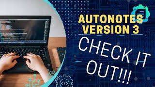 Discover the Future: The NEW Autonotes AI Version 3 is Here!