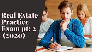 Real Estate Practice Exam Questions 51-100 (2020)