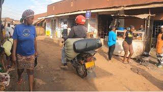 HUMBLE NEW YEAR START IN A LOCAL COMMUNITY IN UGANDA AFRICA 