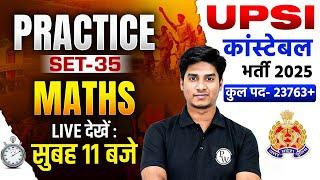 UP Police Maths Classes 2025 | UP Police Constable Maths Practice Set | UPSI Maths By Nitin Sir