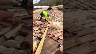 How to install Clay Tile Roof! #roof #roofing #roofer