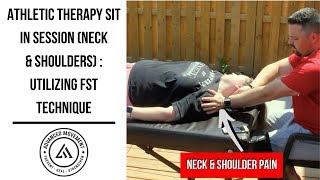 Athletic Therapy Sit In Session | Utilizing Fascial Stretch Therapy Techniques