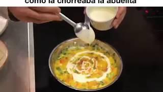 ¿Papa Chorreada? Como la chorreaba la abuelita!