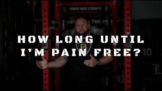 Back pain - how long will I be in pain?