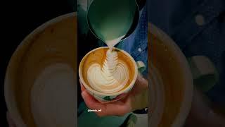 Simple Coffee art | Swan  | 2024 | #shorts #coffeelover #coffeetime #barista #baristaasifali