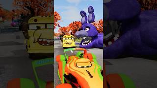 Funny Cars vs Weird Cars vs Crazy Bonnie in BeamNG.drivet