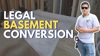 Basement finishing to Accessory Dwelling Unit (ADU) in Niagara Falls | Permits | tK Contracting