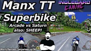 Manx TT Superbike arcade Model 2 vs Sega Saturn