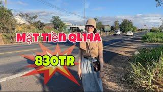 Mặt tiền QL14A, giá 830tr quá rẻ