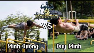 XÀ VƯƠNG CALISTHENICS BATTLE 2023 // VŨ MINH CƯỜNG VS DUY MÌNH (VÒNG LOẠI 2)