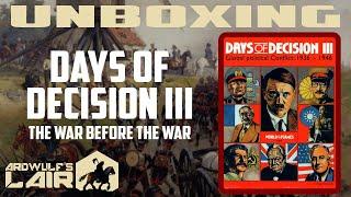 Unboxing | Days of Decision III (2004 Australian Design Group)