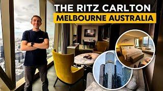 Staying At Australia’s HIGHEST HOTEL: The Ritz-Carlton Melbourne【Full Tour In 4K】