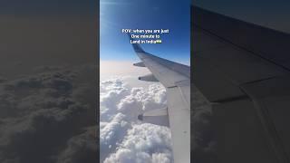 Just before land in India #shorts #viral #india #trending