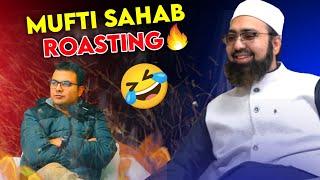 Mufti Sahab Roasting Awais Iqbal, for eight minutes straight - Funny Debate Highlights