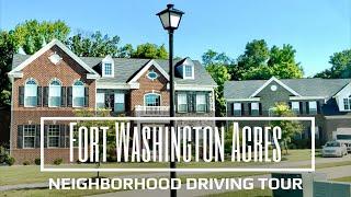 Fort Washington, MD - Fort Washington Acres - Neighborhood Driving Tour - MD Luxury Real Estate