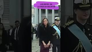  Los Reyes y el Presidente en la Pascua Militar ️