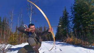 Making a Birch Bow and Arrow