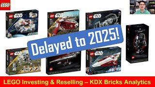 Time to PIVOT - LEGO STAR WARS Retirement Delays - 7 Sets Pushed Back to 2025 - Investor's Guide!