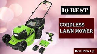  10 best Cordless Lawn Mower New Model 2021