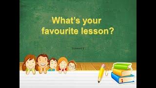 What’s your favourite lesson?  Forward 3