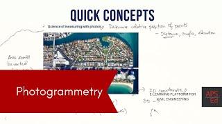 Basics of Photogrammetry | Quick Concepts