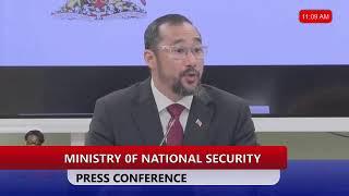 MINISTRY OF NATIONAL SECURITY PRESS CONFERENCE- MONDAY 30TH DECEMBER 2024