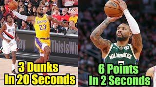 NBA Craziest Sequences For 20 Minutes Straight 