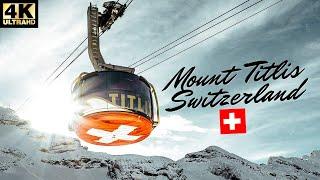 Trip to Mount Titlis in Engelberg | Switzerland 4K | 2022 Travel Vlog