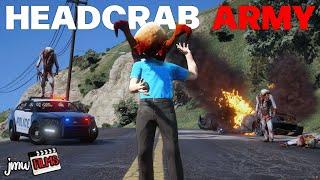 HEADCRABS INVADE MY SERVER! | GTA 5 RP